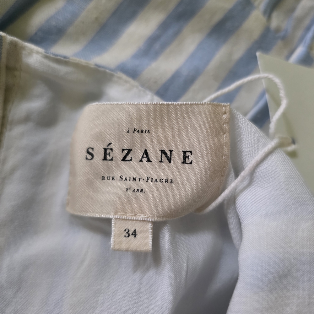 SOLD! NWT Sezane Anne Swiss Dot Dress - Picture 12 of 14